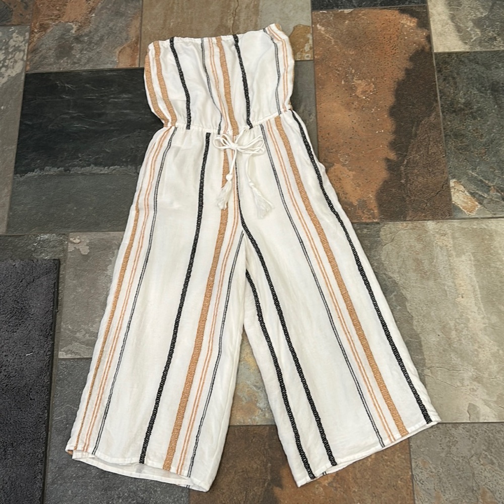 Strapless Lined Jumpsuit